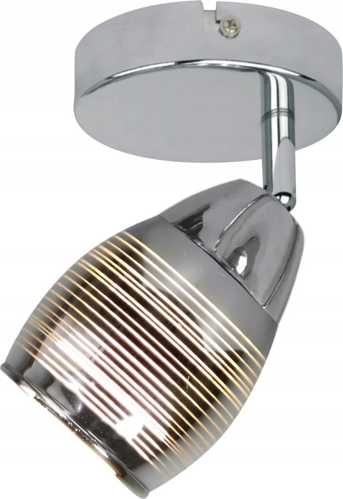 Fali lámpa Candellux Milton krómozott