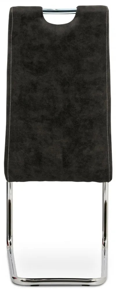 Scaun modern cu baza Sled Culoare negru Hc-483