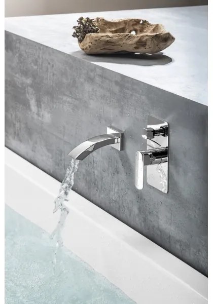 Sapho - Falba süllyesztett zuhanycsaptelep MIXONA fényes króm