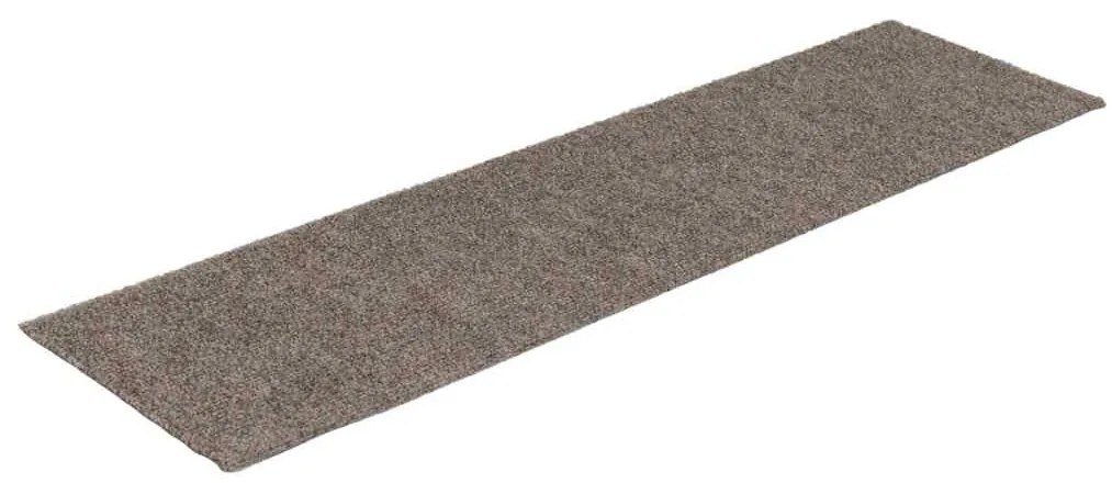 30 db krémszínű lépcsőszőnyeg öntapadós téglalap alakú 76x20 cm