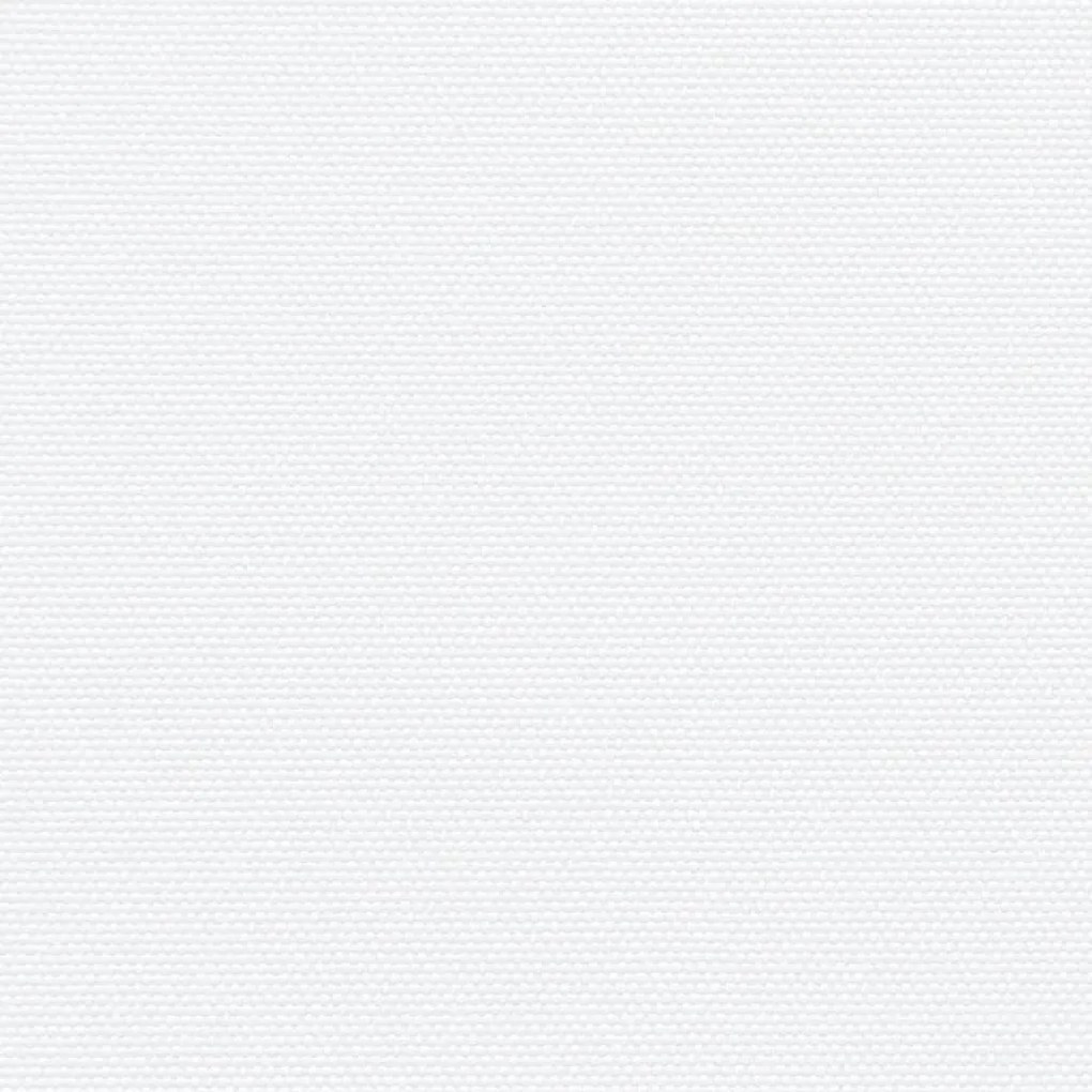 fehér behúzható oldalsó napellenző 200 x 1200 cm