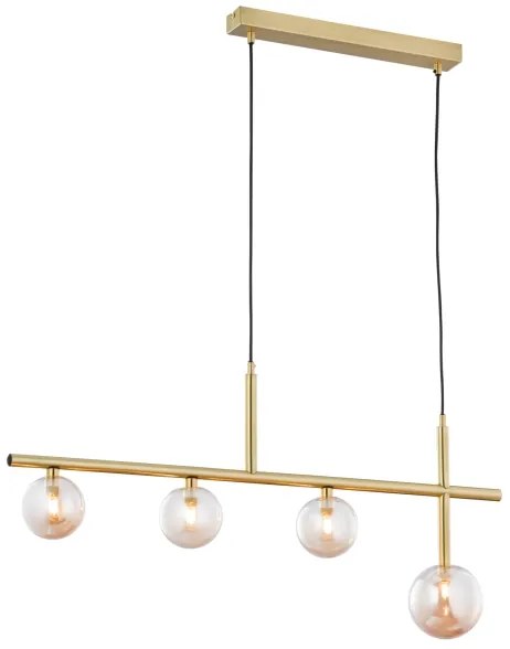 Jupiter 1899 - NEPTUN kábeles csillár 4xG9/14W/230V arany