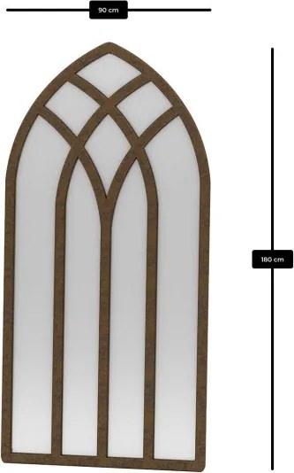 Fira tükör, barna, 90 cm