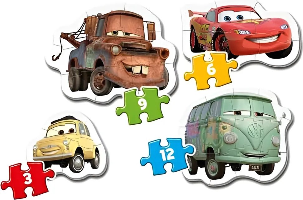 Disney Verdák My First baba forma puzzle Clementoni