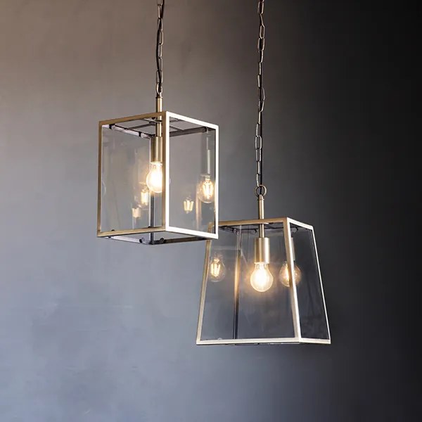 Endon klasszikus modern függeszték hurst antik sárgaréz átlátszó end95835