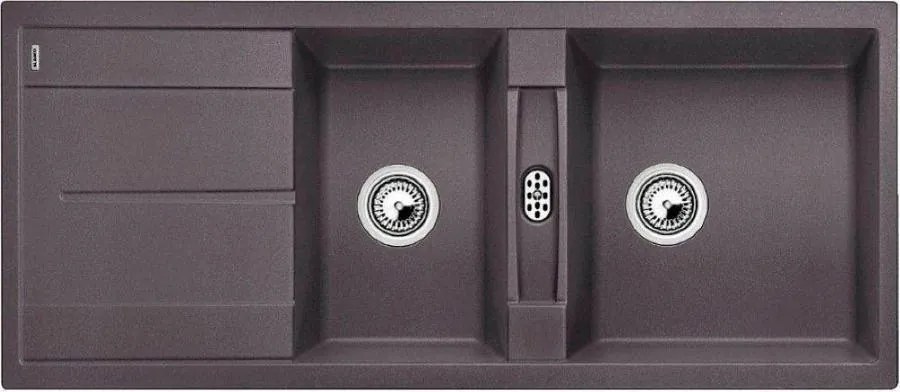 Blanco Metró 8 S Silgranit PuraDur Szürke Sziklák mosogató Legolcsóbb