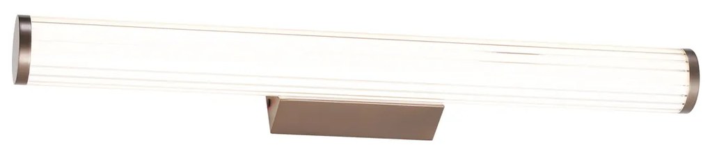 Retro bronz fali lámpa 60,4 cm LED-del IP44 - Coco