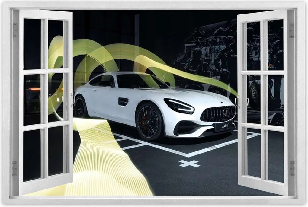Poszterek 120x80 Amg Gt Mercedes Autó