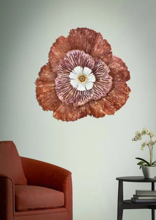 Vas panel bunga 73,5x11x72cm