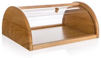 Banquet Brillante kenyértartó, gumis, 36 x 27 x 15 cm, műanyag fedéllel