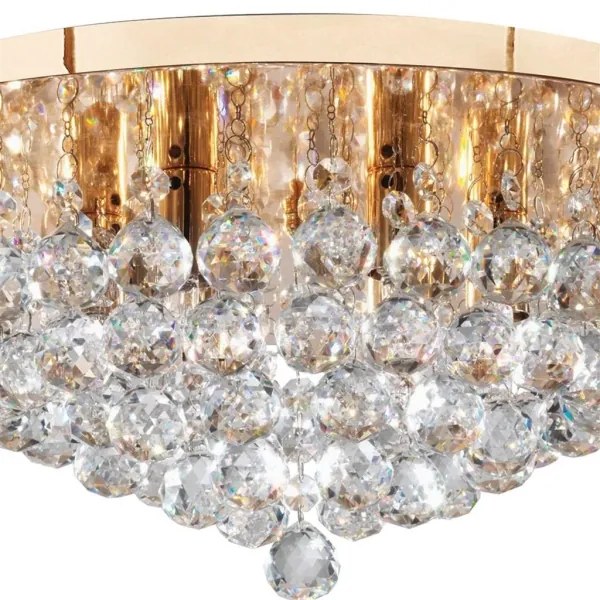 Searchlight 3406-6GO - HANNA mennyezeti lámpa 6xG9/33W/230V