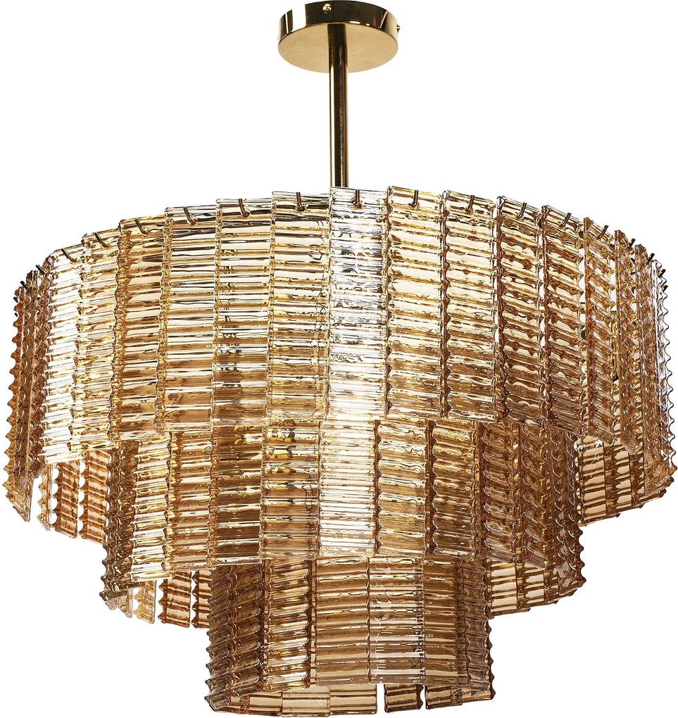 Toolight Toollight, függesztett mennyezeti lámpa 8xE14, APP1677-8CP, aranybarna, OSW-09312