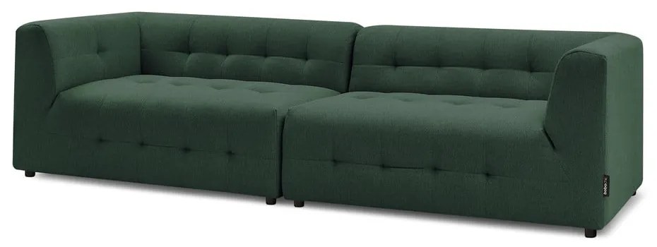 Sötétzöld kanapé 324 cm Kleber - Bobochic Paris