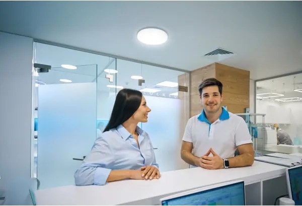 Kanlux 26439 - VARSO LED mennyezeti lámpa, 22/30 W, 230 V, 3000/4000/6500 K (választható színhőmérsékletek), átm. 33 cm, IP54