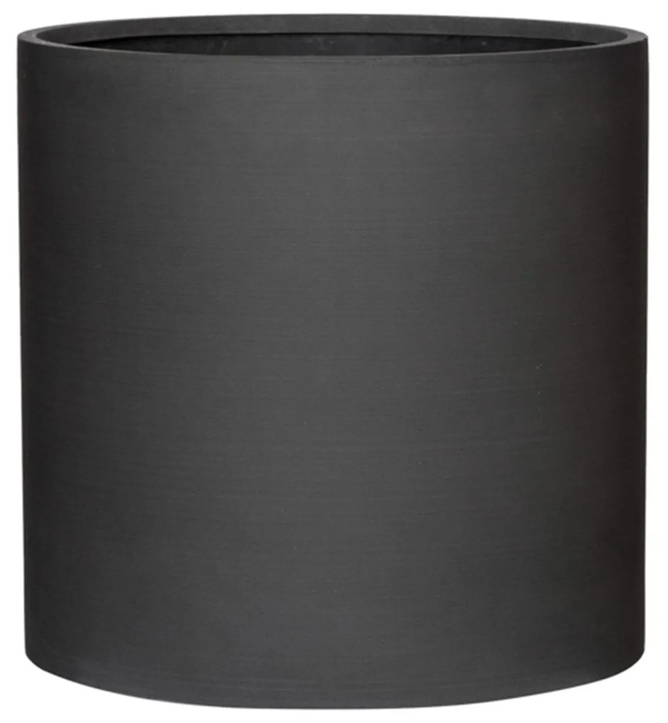 Květináč Max, barva volcano černá, více velikostí - PotteryPots méret: M - magasság 42,5 cm, ⌀ 42,5 cm