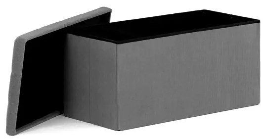 Szürke Kordbársony Tárolós Puff. TAB-472 GREY6