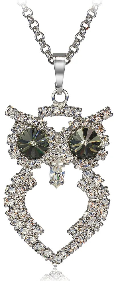 Swarovski-Crystals Swarovski strassz nyaklánc - Bagoly