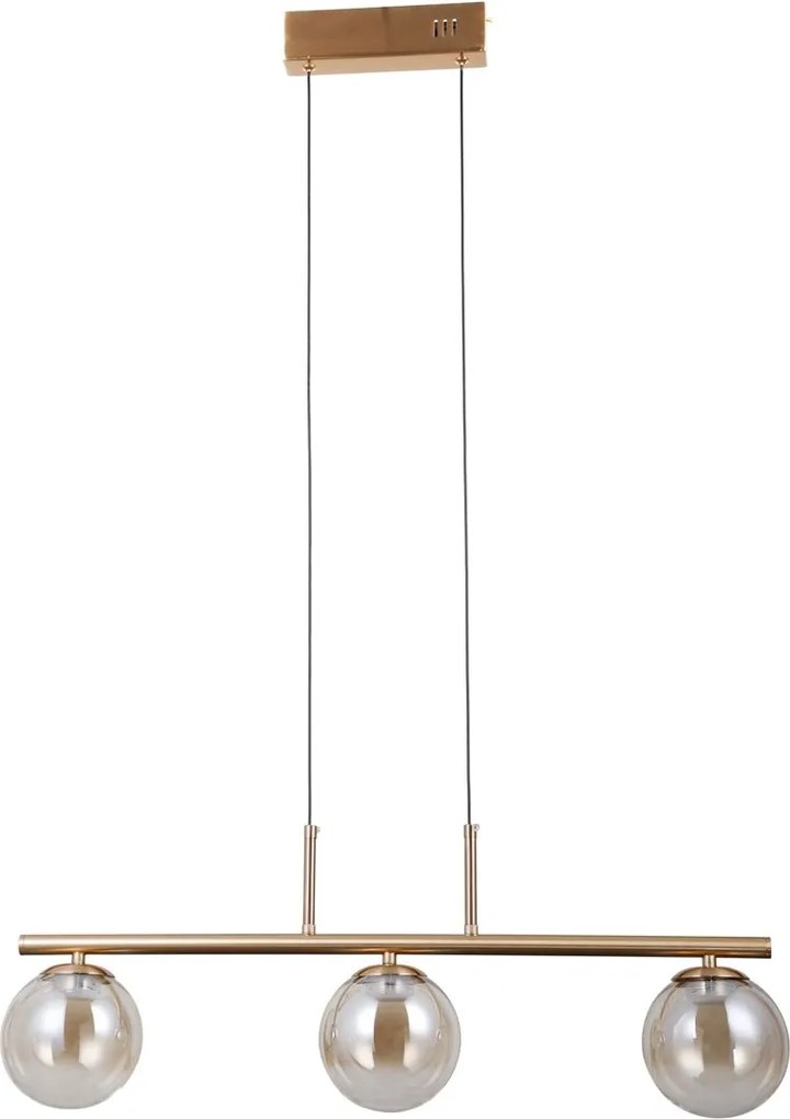 Italux modern függeszték velada borostyán arany itxpnd-34381-3-hbr