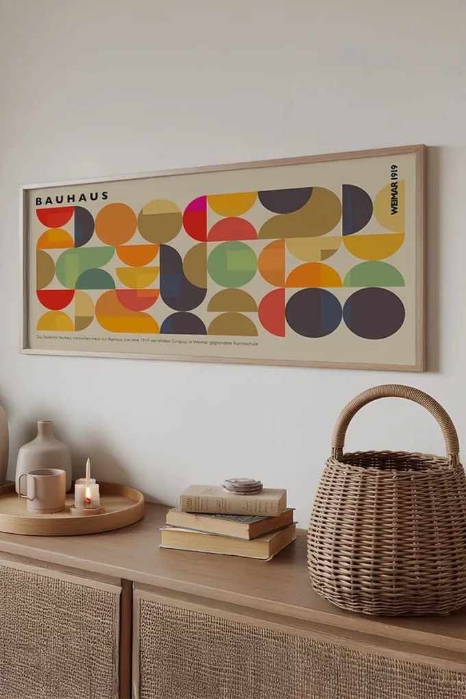 Artsmdfyty4-50120 keretezett MDF falikép, 50 x 120 cm