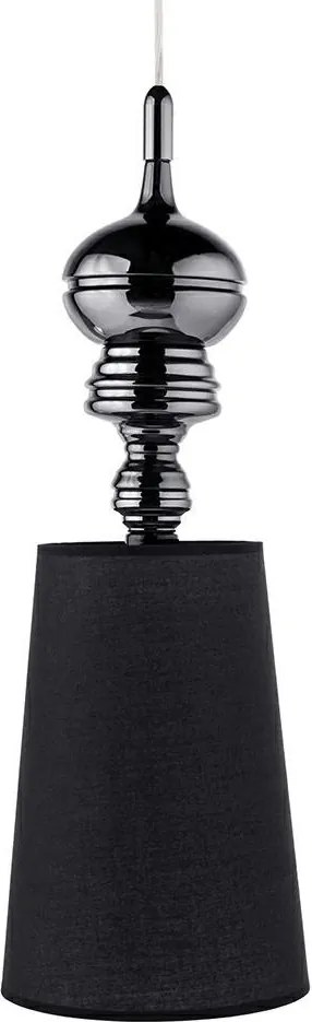 King Home QUEEN 1018S2.BLACK Függőlámpa 1x60W/E27 IP20