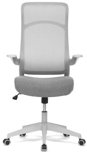 Szürke Hálós Irodai Szék, Hinta Mechanikával. GREY – KA-A182
