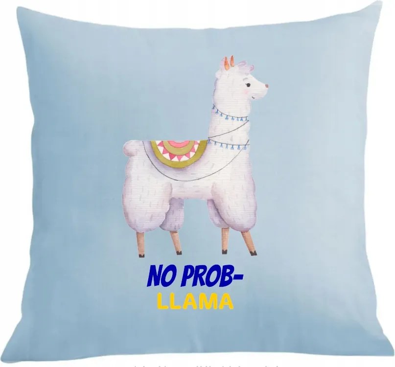 Vicces párna párnahuzat No ProblLama