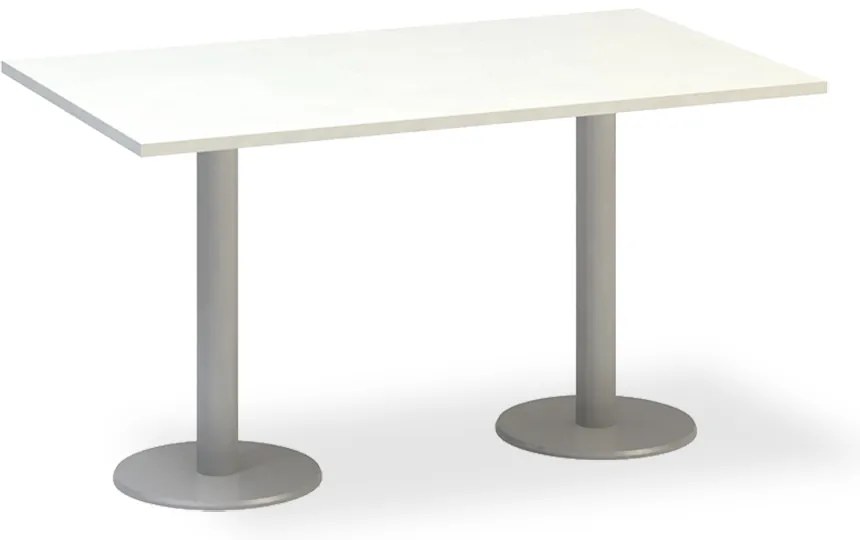 ProOffice tárgyalóasztal 140 x 80 cm, fehér