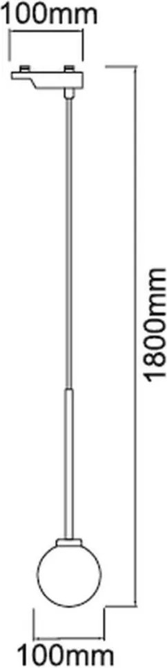 Orlicki Design OTA I OR83057 Sínreflektor 1x8W/G9