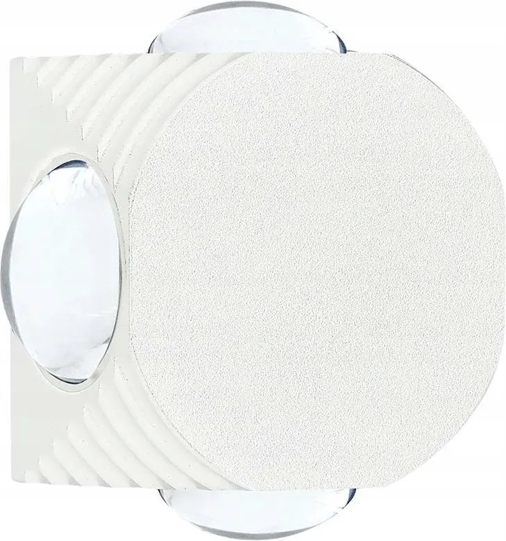 Kültéri kerti fali lámpa Led fehér szögletes 3000K IP54 V-tac