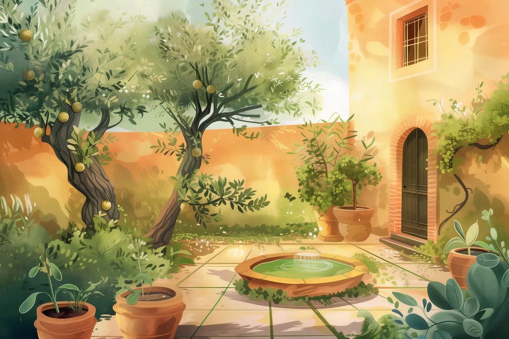 Poszter 91,5x61cm Napsütéses nap