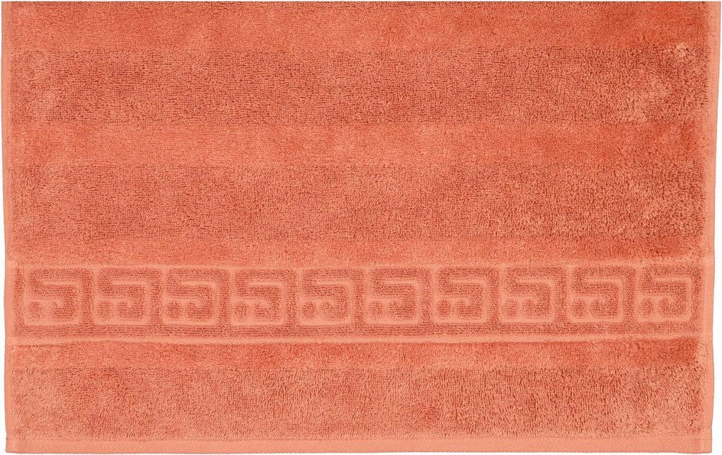 Noblesse törölköző 30x50 téglavörös 387 frottír 550g/m2 100% pamut Cawoe