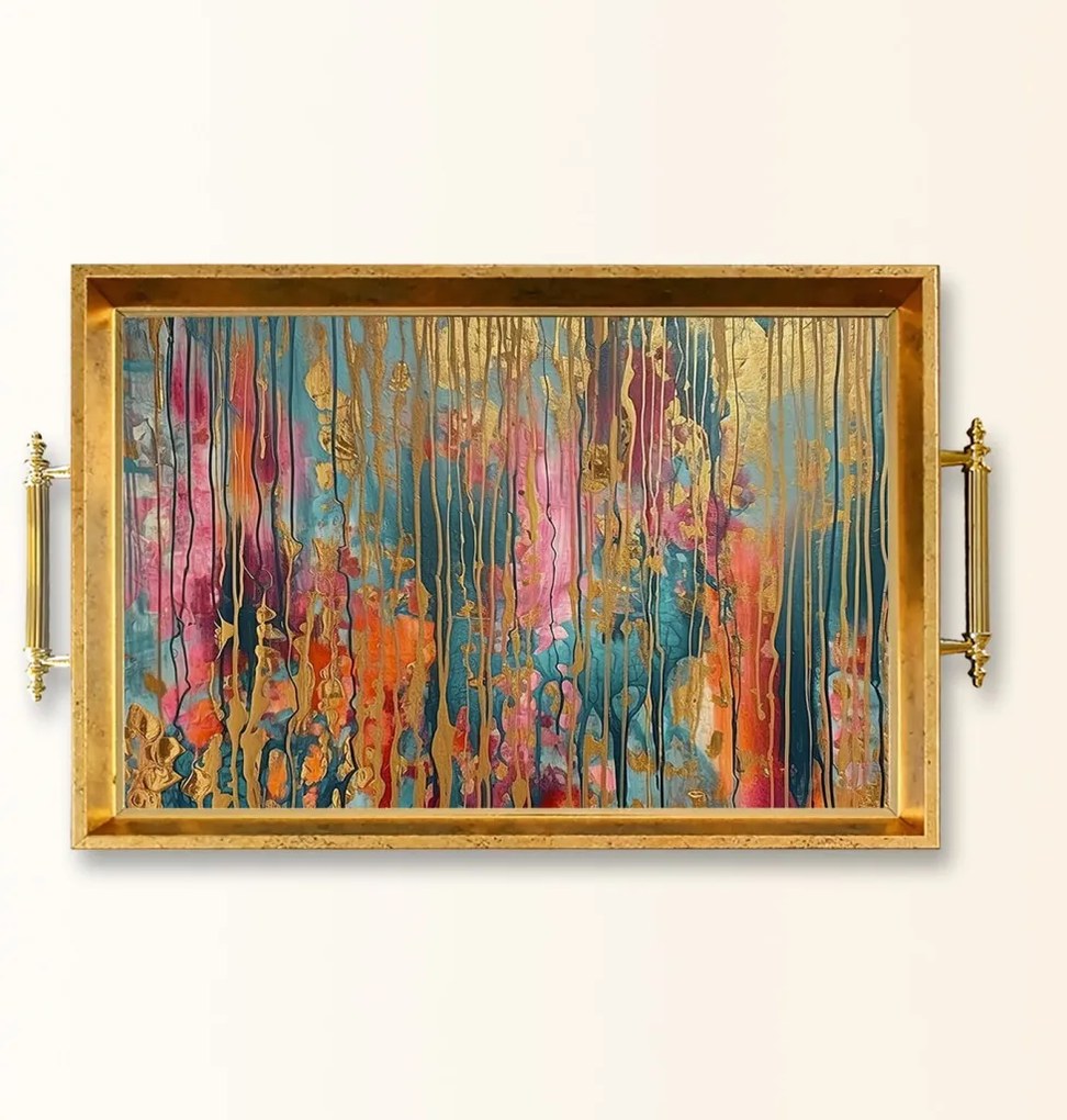 Üveg tálca, 38×24 cm – TPEA9769
