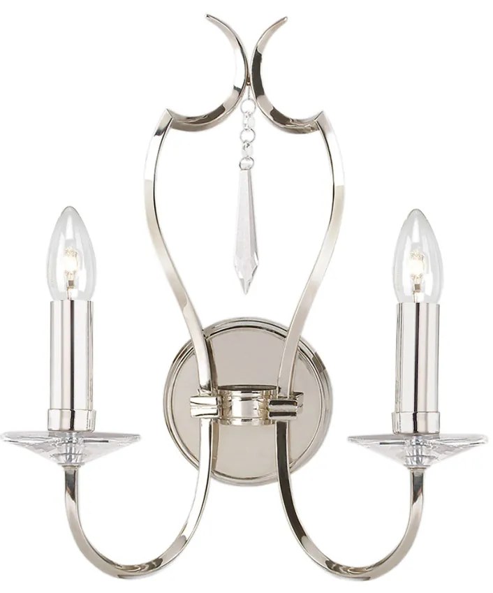 Elstead Lighting PIMLICO PM2-PN Fali lámpa 2x60W/E14
