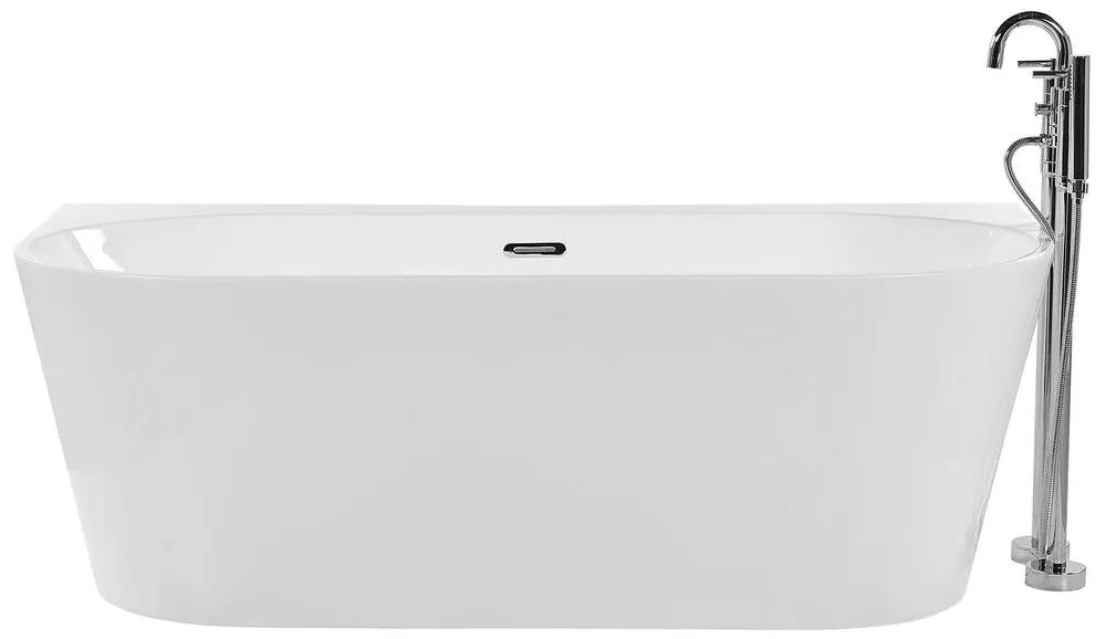 Modern Fehér Fürdőkád 170 cm HARVEY Beliani
