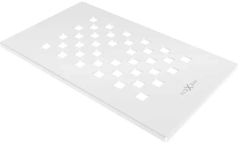 Mexen Hugo zuhanytálca burkolat, fehér - 42910020