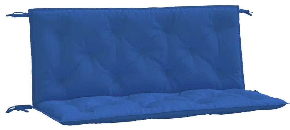 2 db kék oxford szövet kerti padpárna 120 x 50 x 7 cm