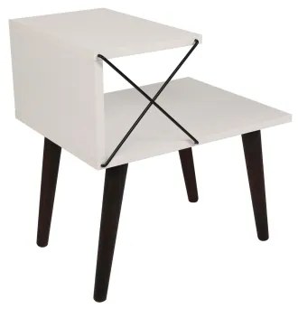 Éjjeliszekrény CROSS 55x50 cm fehér