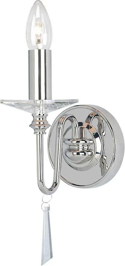 Elstead Lighting FINSBURY PARK FP1-POL-NICKEL Fali lámpa 1x60W/E14