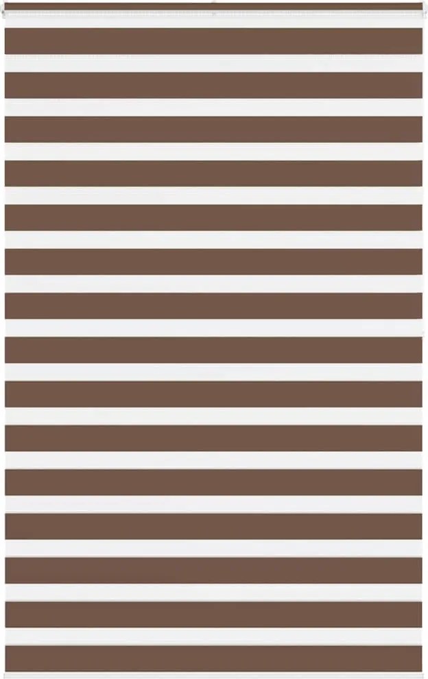 vidaXL zebrafüggönnyel barna szövetszélesség 145,9 cm poliészter