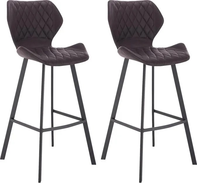 2x Bárszék Hawaj CL-865-5 | barnásfekete