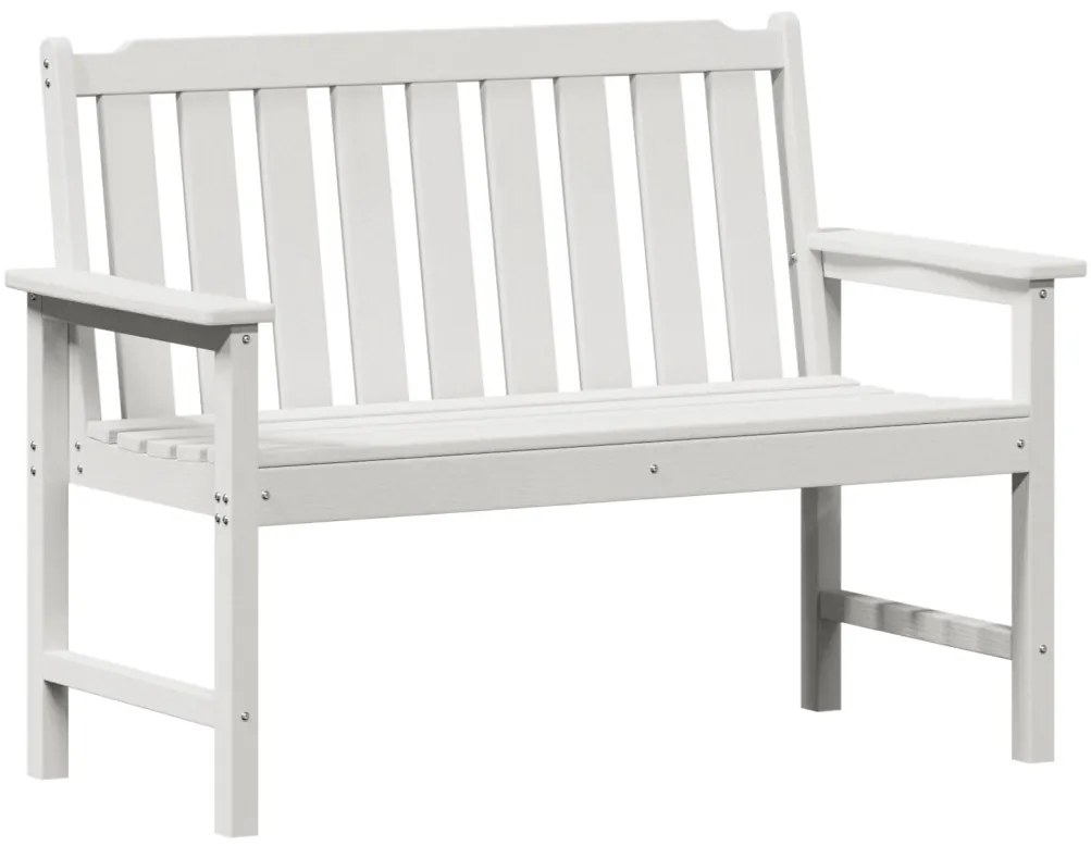 kerti pad fehér 120 cm HDPE