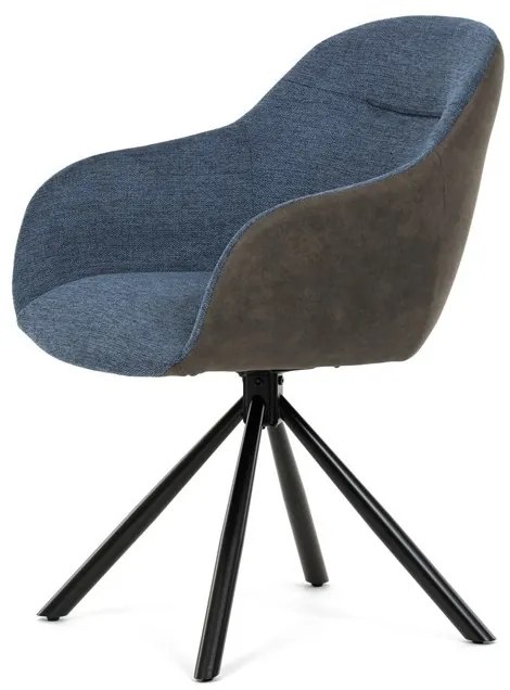 Kék Szövet Étkezőszék. DCH-Y1143 BLUE2