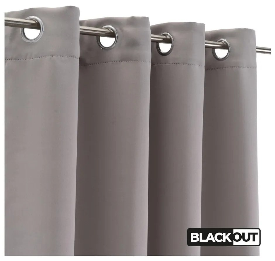 Szürke sötétítő függöny 140x260 cm Best-Out – Casa Selección