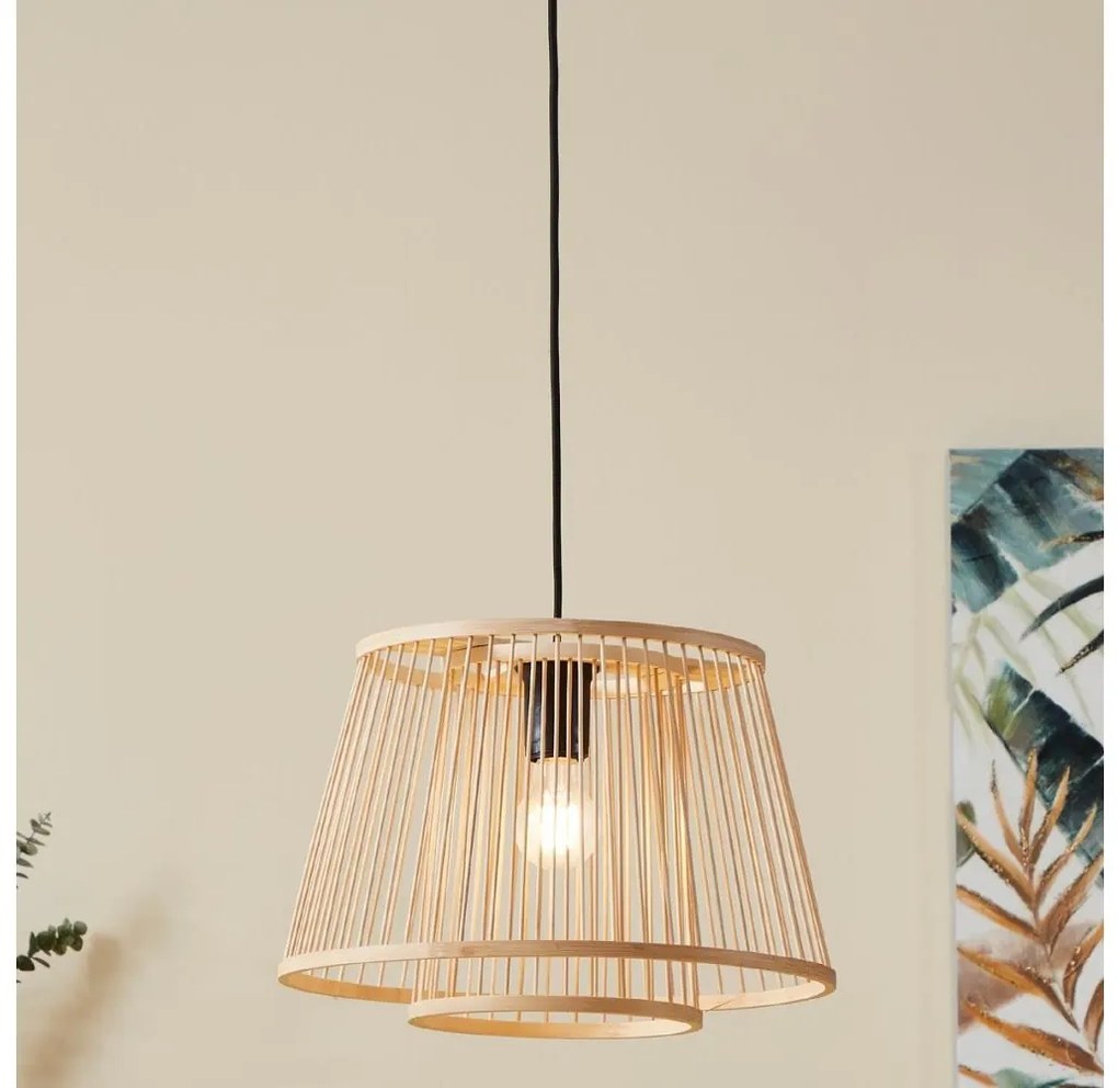 Eglo 43852 - Csillár zsinóron HYKEHAM 1xE27/40W/230V