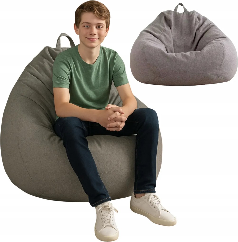 Puff Bag Sako Ülőgarnitúra 185L Ad.con Eps Sötétszürke