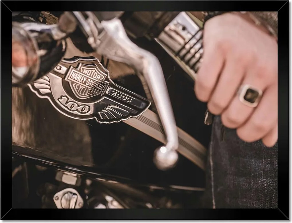 Poszterek keretben 40x30 Motorkerékpár Klasszikus Motor