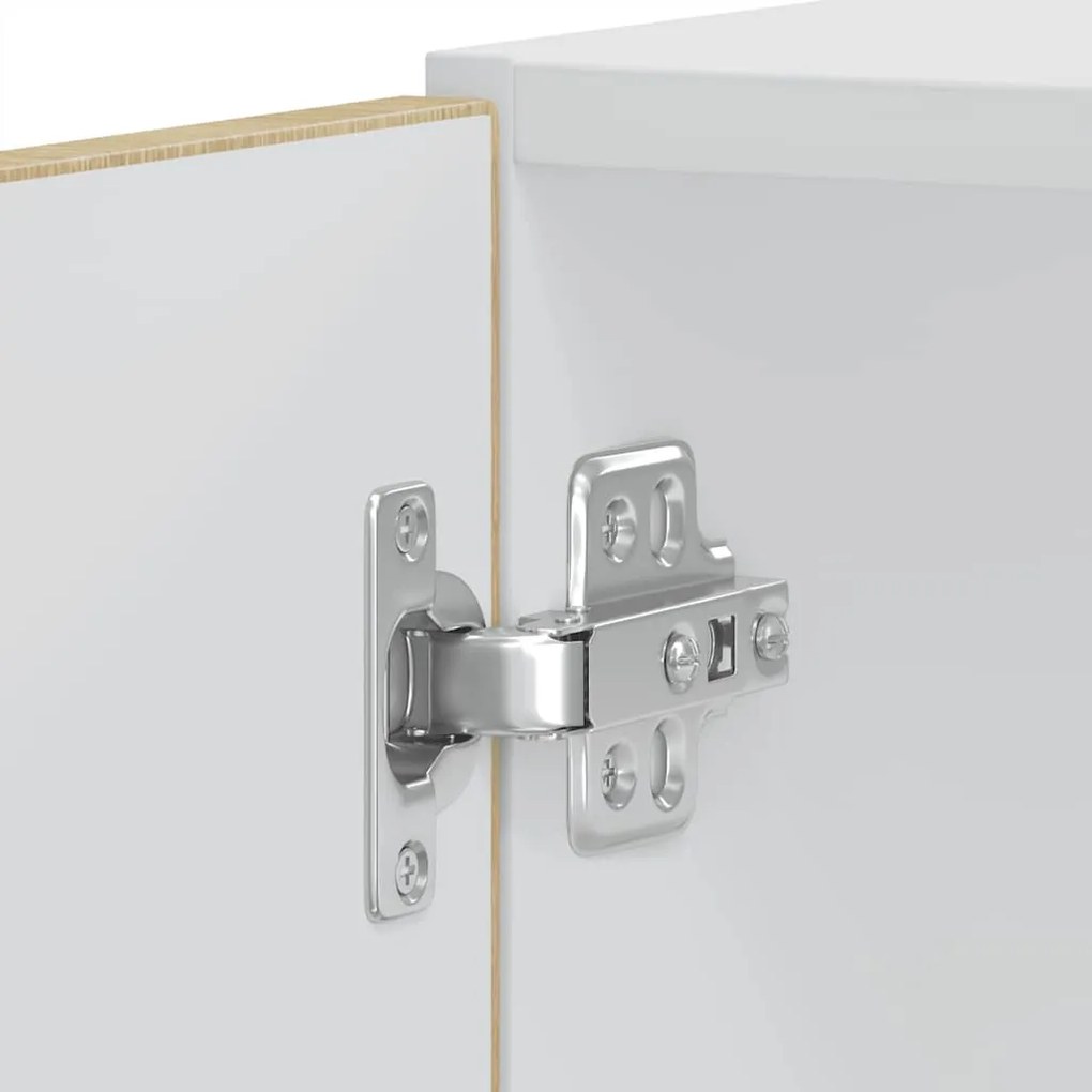 Lucca 2 db sonoma tölgy színű szerelt fa sütőszekrények