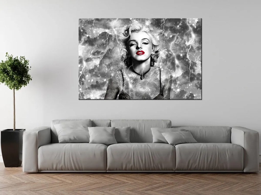 Gario Vászonkép Felvillanyozó Marilyn Monroe Méret: 90 x 60 cm