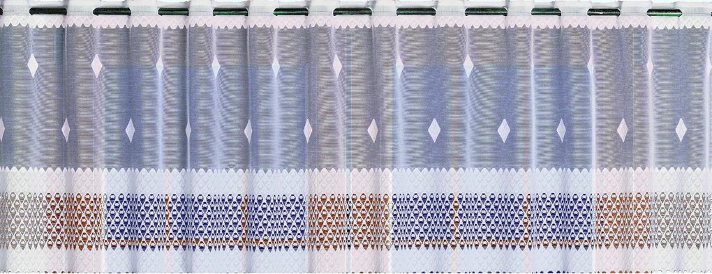 Mg Irigység Függöny jacquard fehér 32538 400x35cm M