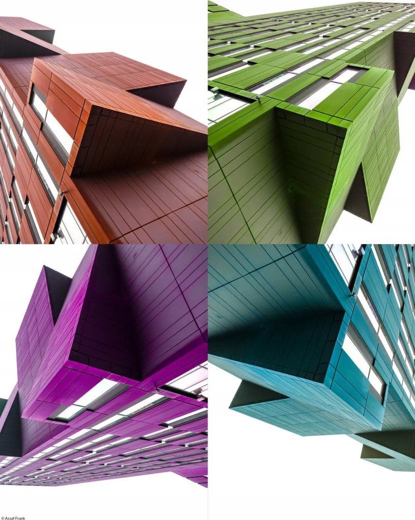 Poszter 30x40cm Régi adótorony, színes, Assaf Frank